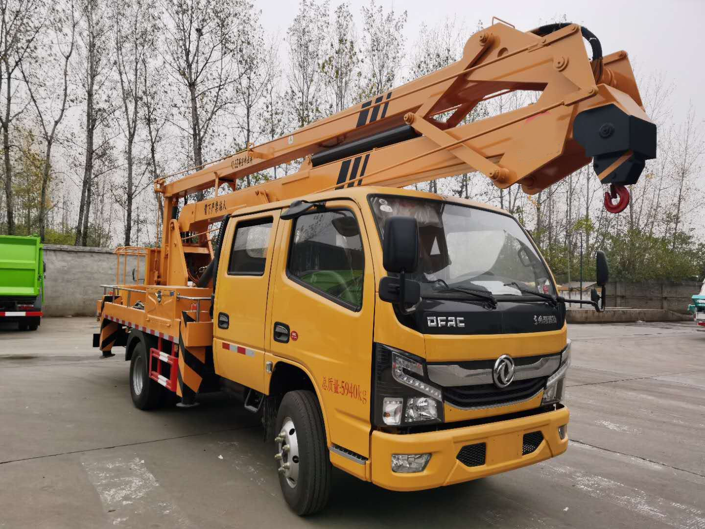 凯普特曲臂国六高空作业车